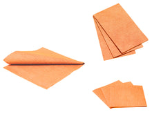 Load image into Gallery viewer, Deluxe Napkins - Rustic Orange, 25pcs
