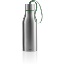 Load image into Gallery viewer, Brushed Steel Insulated Thermal Flask Travel Mug, 0.5L
