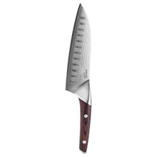 Load image into Gallery viewer, Nordic Kitchen Damascus Santoku Knife, 18cm
