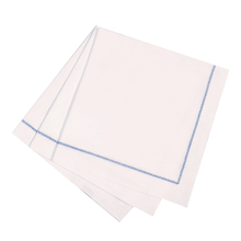 Load image into Gallery viewer, Hemstitch Napkins - Royal Blue, 25pcs
