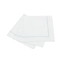 Load image into Gallery viewer, Hemstitch Napkins - Arctic Blue, 25pcs
