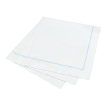 Load image into Gallery viewer, Hemstitch Napkins - Arctic Blue, 25pcs
