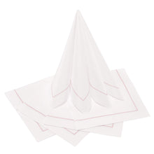 Load image into Gallery viewer, Hemstitch Napkins - Dusty Rose, 25pcs
