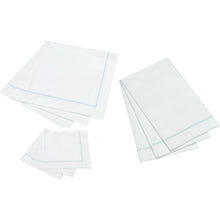Load image into Gallery viewer, Hemstitch Napkins - Arctic Blue, 25pcs
