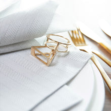 Load image into Gallery viewer, Herringbone Dinner Napkins
