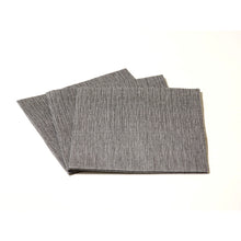 Load image into Gallery viewer, Deluxe Napkins - Dark Grey, 25pcs &amp; 50pcs

