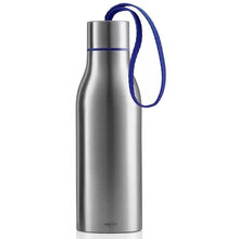 Load image into Gallery viewer, Brushed Steel Insulated Thermal Flask Travel Mug, 0.5L

